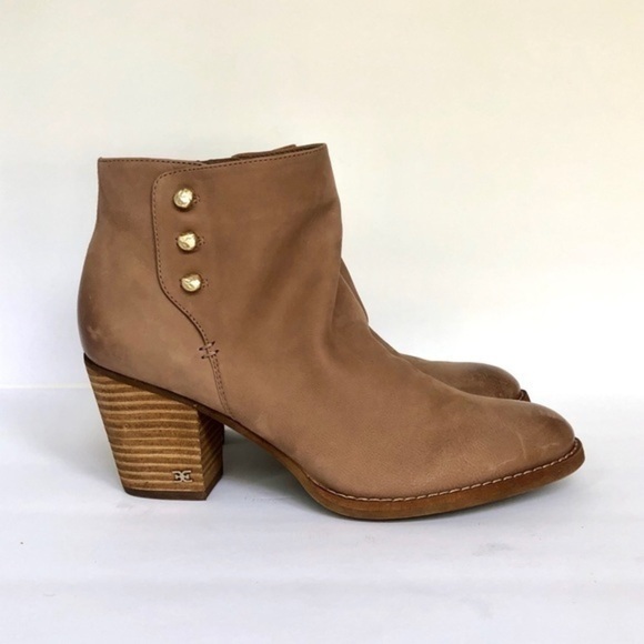 SAM EDELMAN Mariella ankle booties size 9.5M - Picture 3 of 12